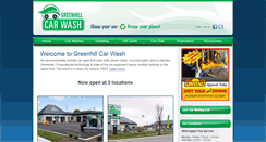 Desktop Screenshot of greenhillcarwash.com